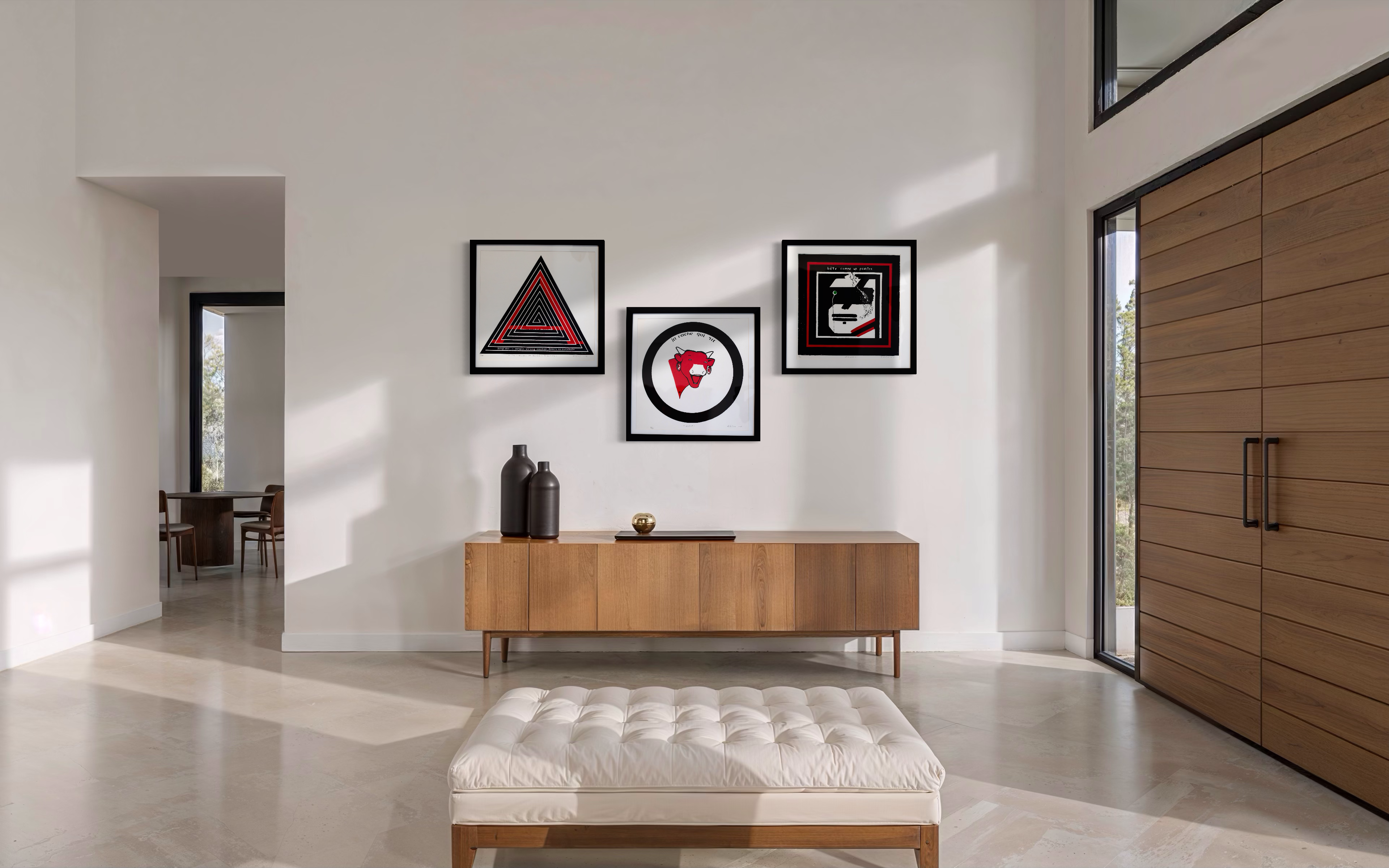 The Ambiance of Eccentric Realities (Triptych) by MJ Nelson