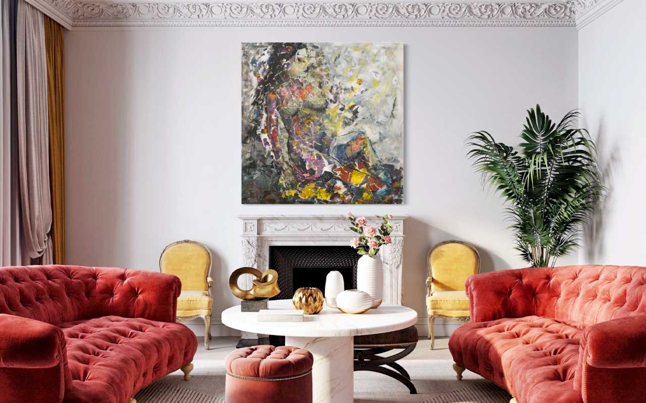 Transform Your Space by Mixing Modern Art with Vintage Decor