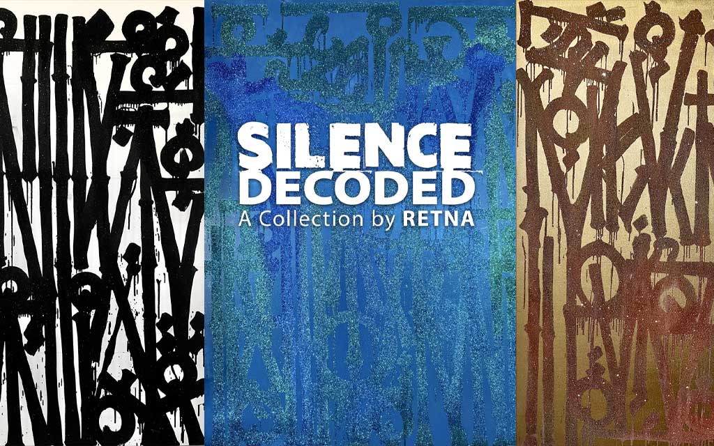 Silence Decoded: RETNA’s Iconic Script Takes Center Stage at the Pacific Design Center