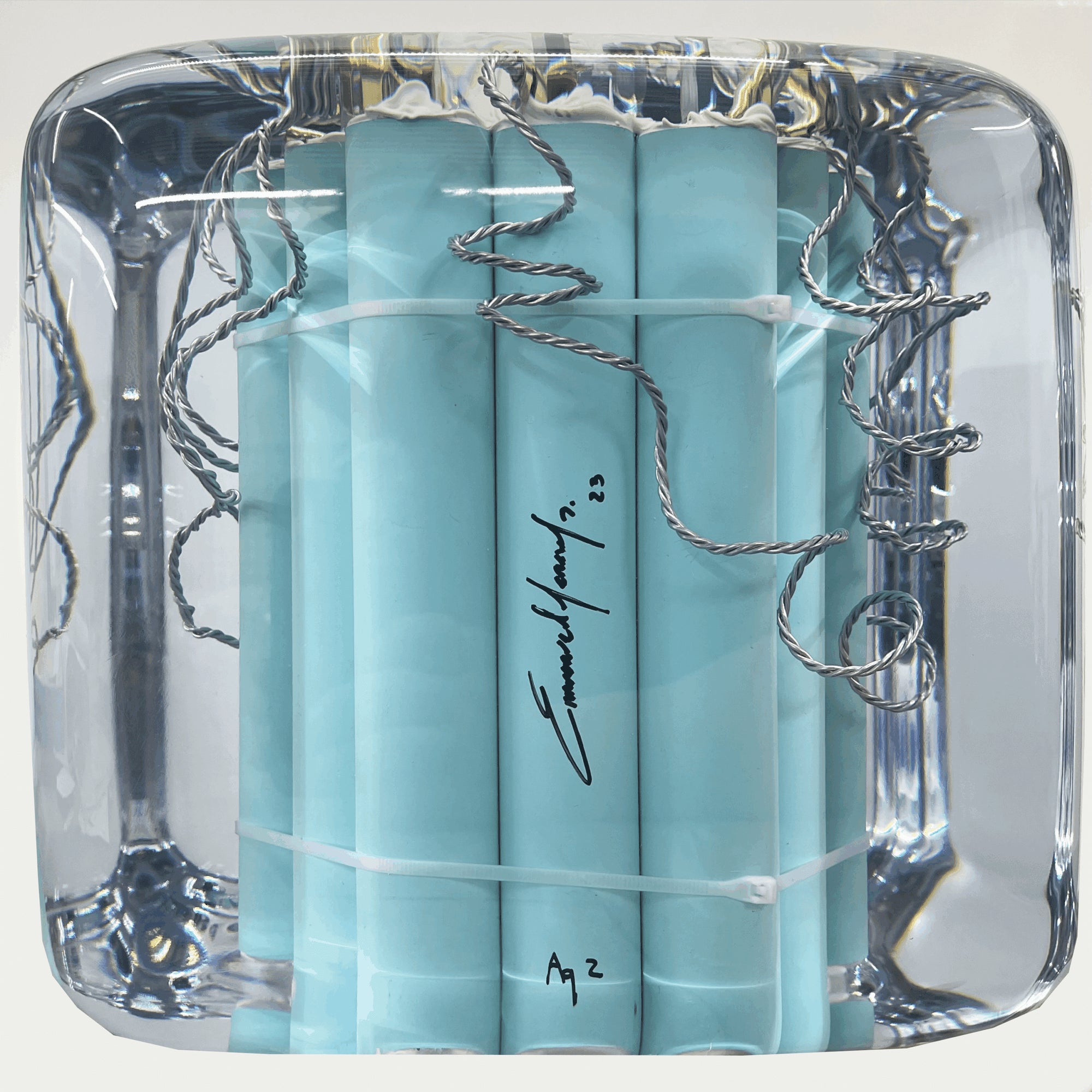 Time Bomb Aqua Large