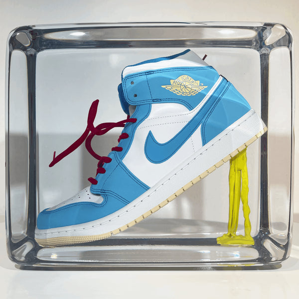 Sneakers & Gum (Aqua Tone)