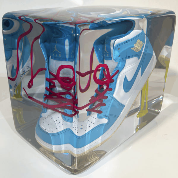 Sneakers & Gum (Aqua Tone)
