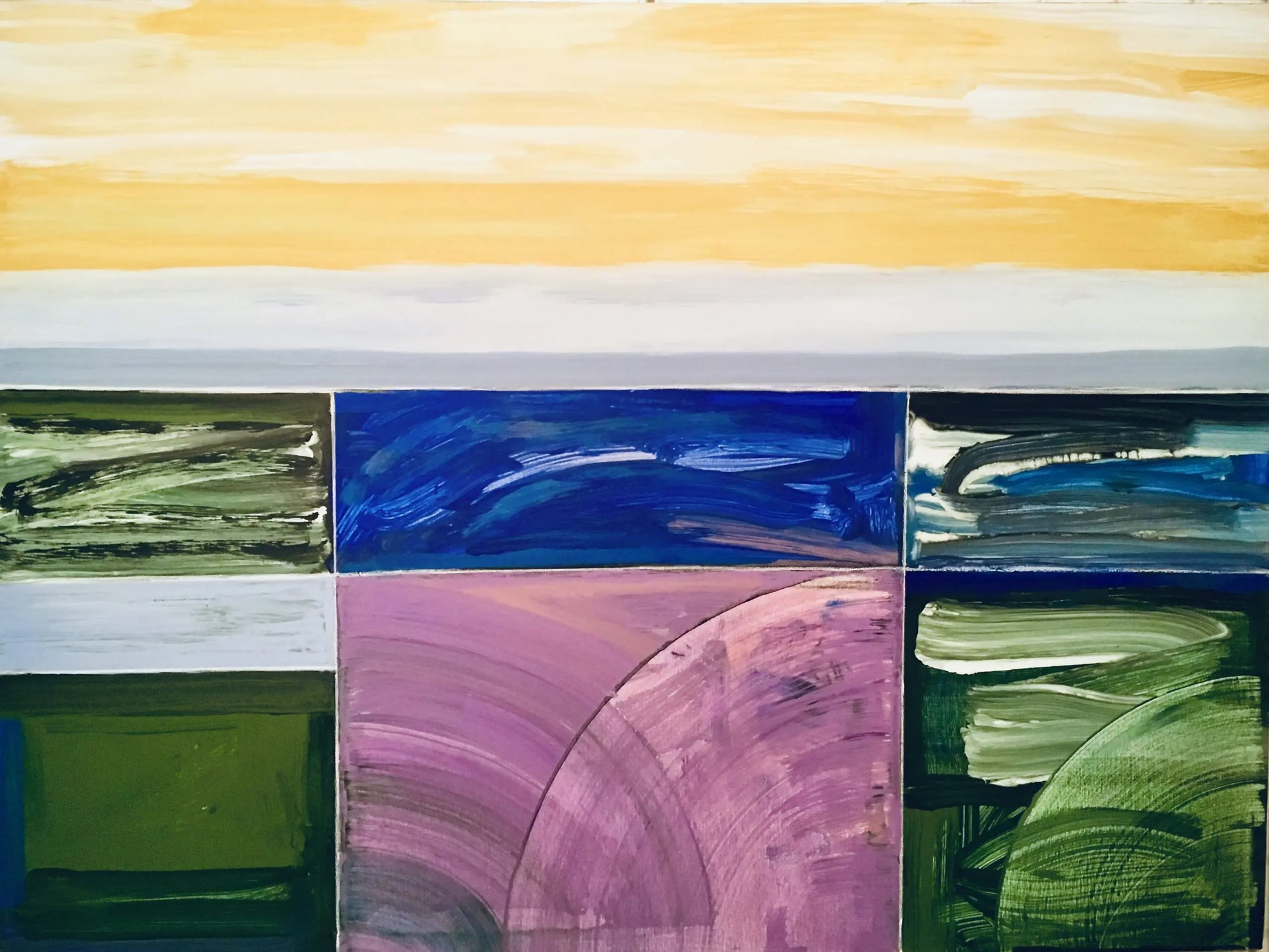 AC 9-10 36X48 painting by David Kupferman