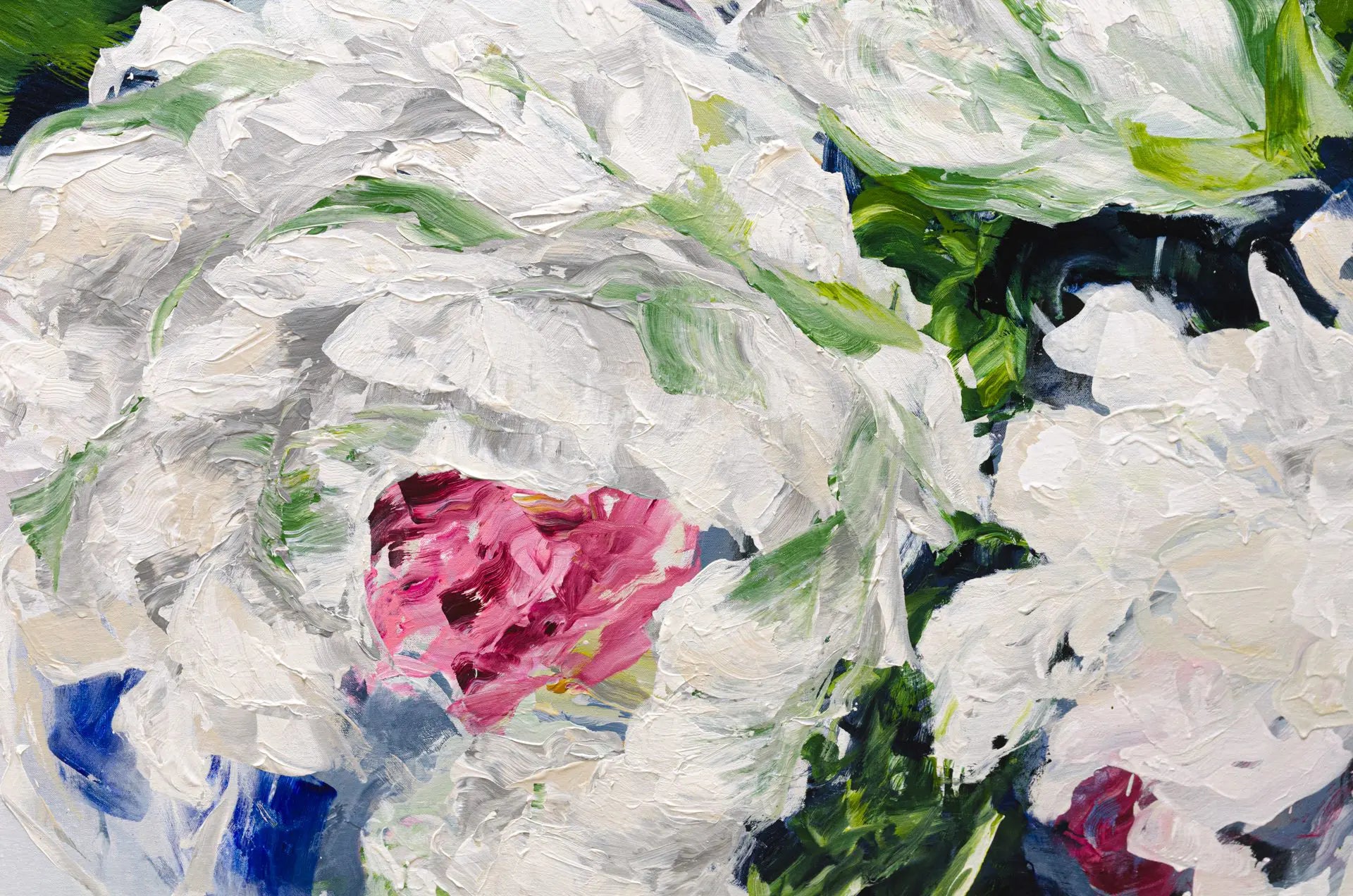 Break into Blossom 1 & 2 (diptych painting)