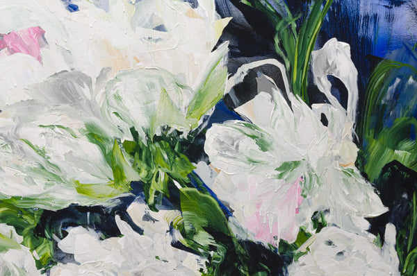 Break into Blossom 1 & 2 (diptych painting)