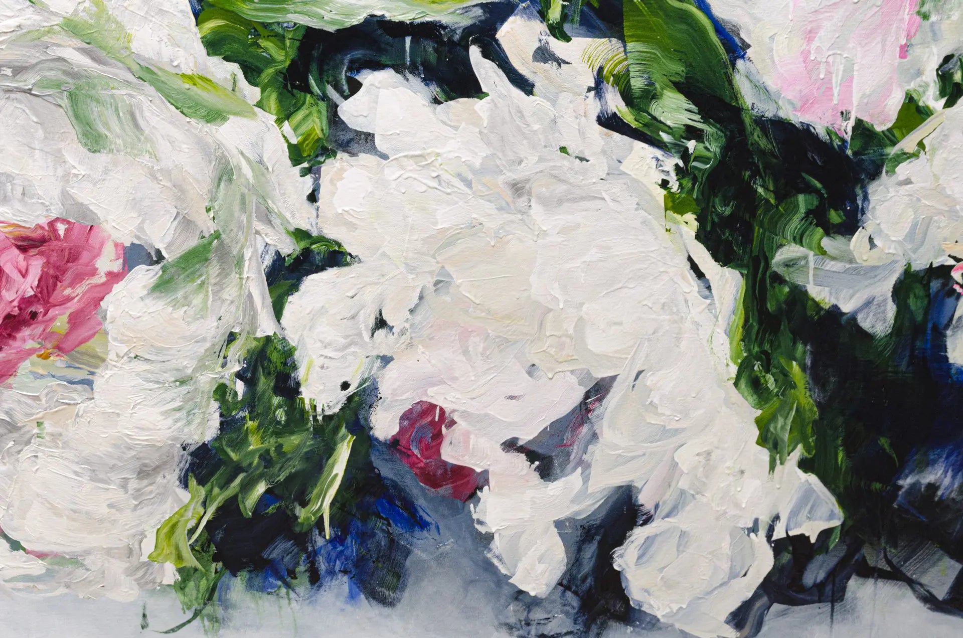 Break into Blossom 1 & 2 (diptych painting)