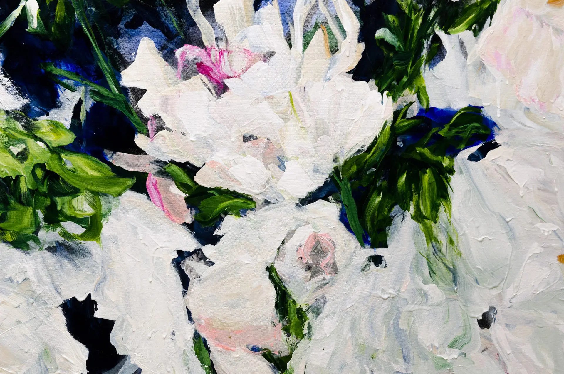 Break into Blossom 1 & 2 (diptych painting)