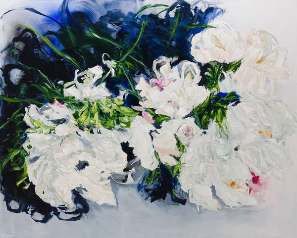 Break into Blossom 1 & 2 (diptych painting)