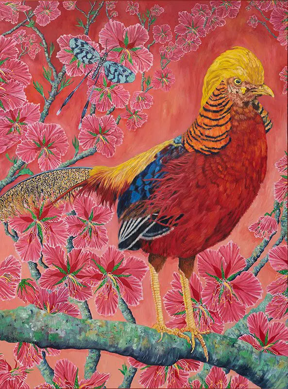 Golden Pheasant In The Garden Of Wishes