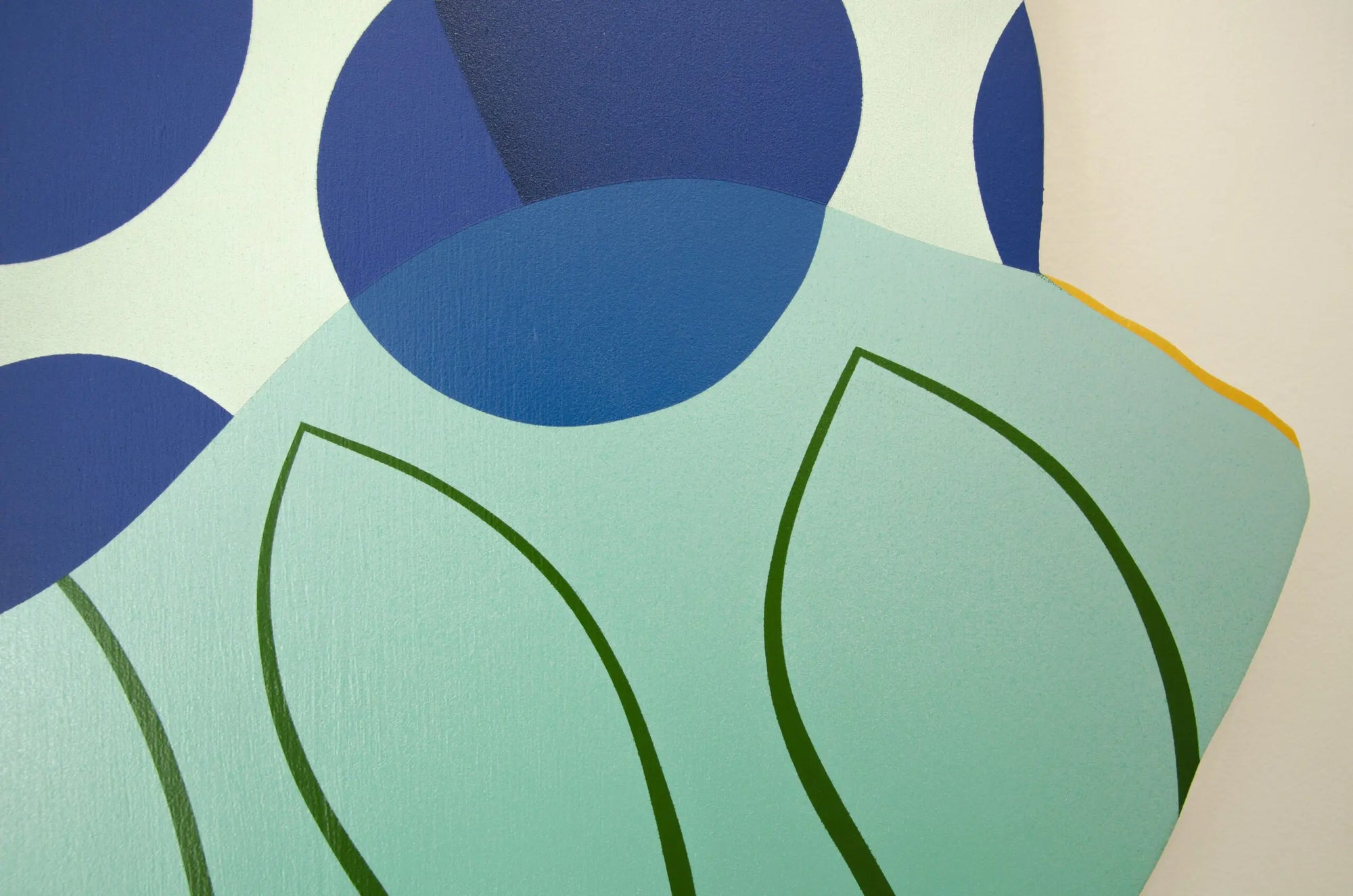 Detail of Blue Dot by Dual Streets