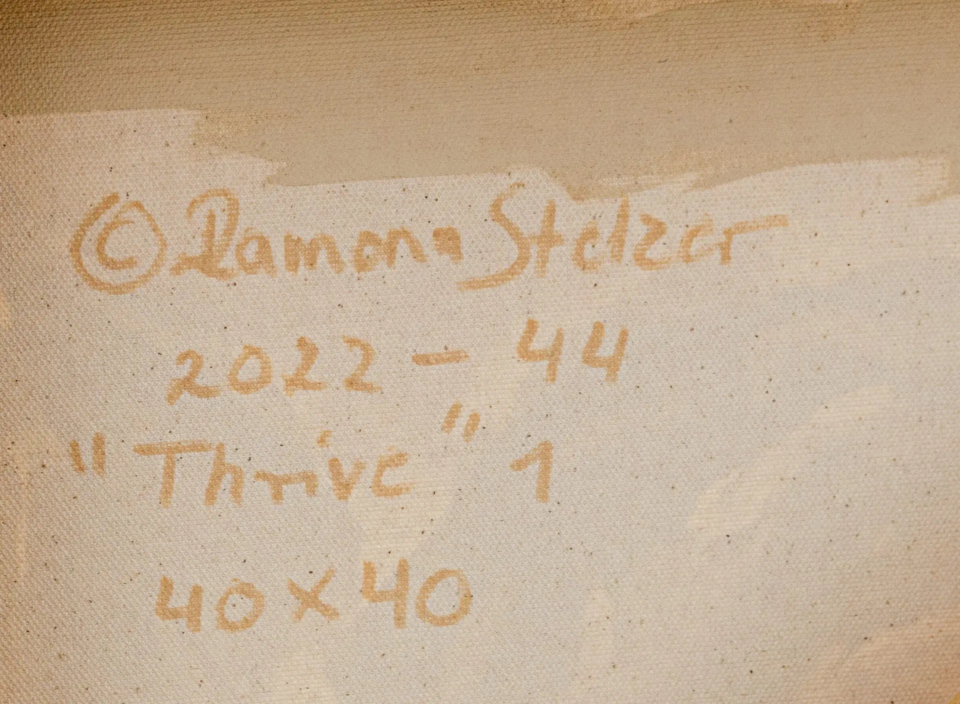 Ramona stelzer signature detail