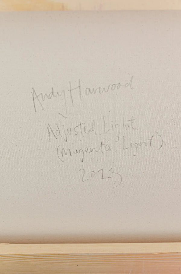 Andy Harwood artist signature