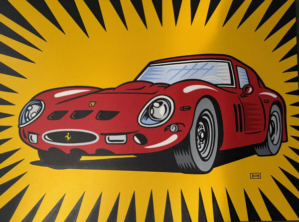 "Ferrari 250 GTO" by Burton Morris