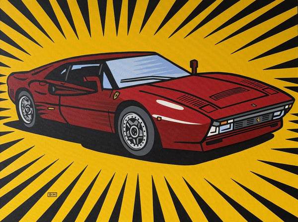 "Ferrari 288" by Burton Morris