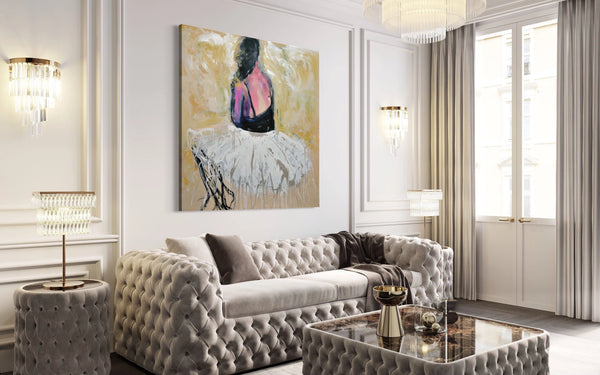 A Quiet Moment by Haleh Mashian view in a room