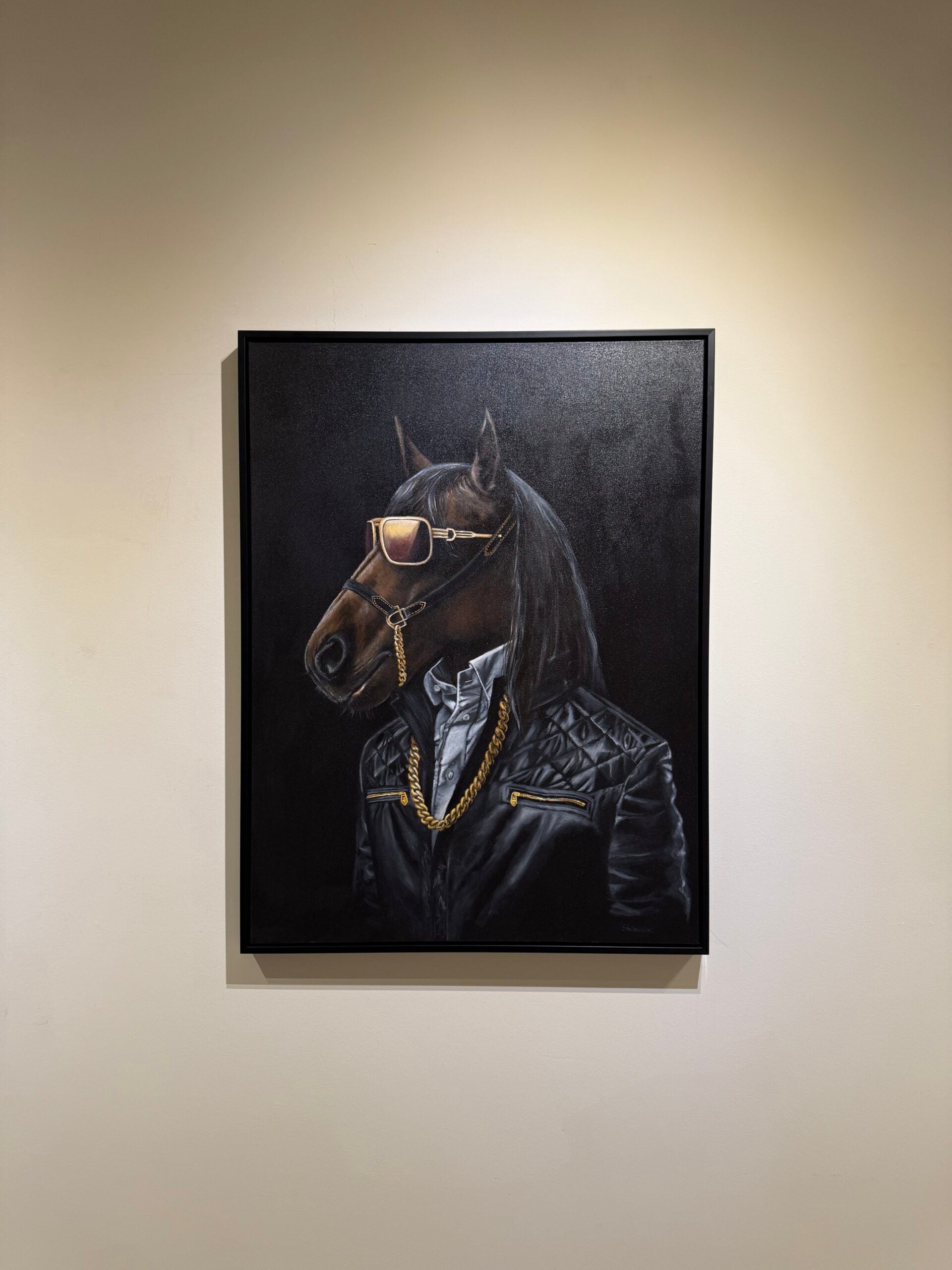 Horse In Black