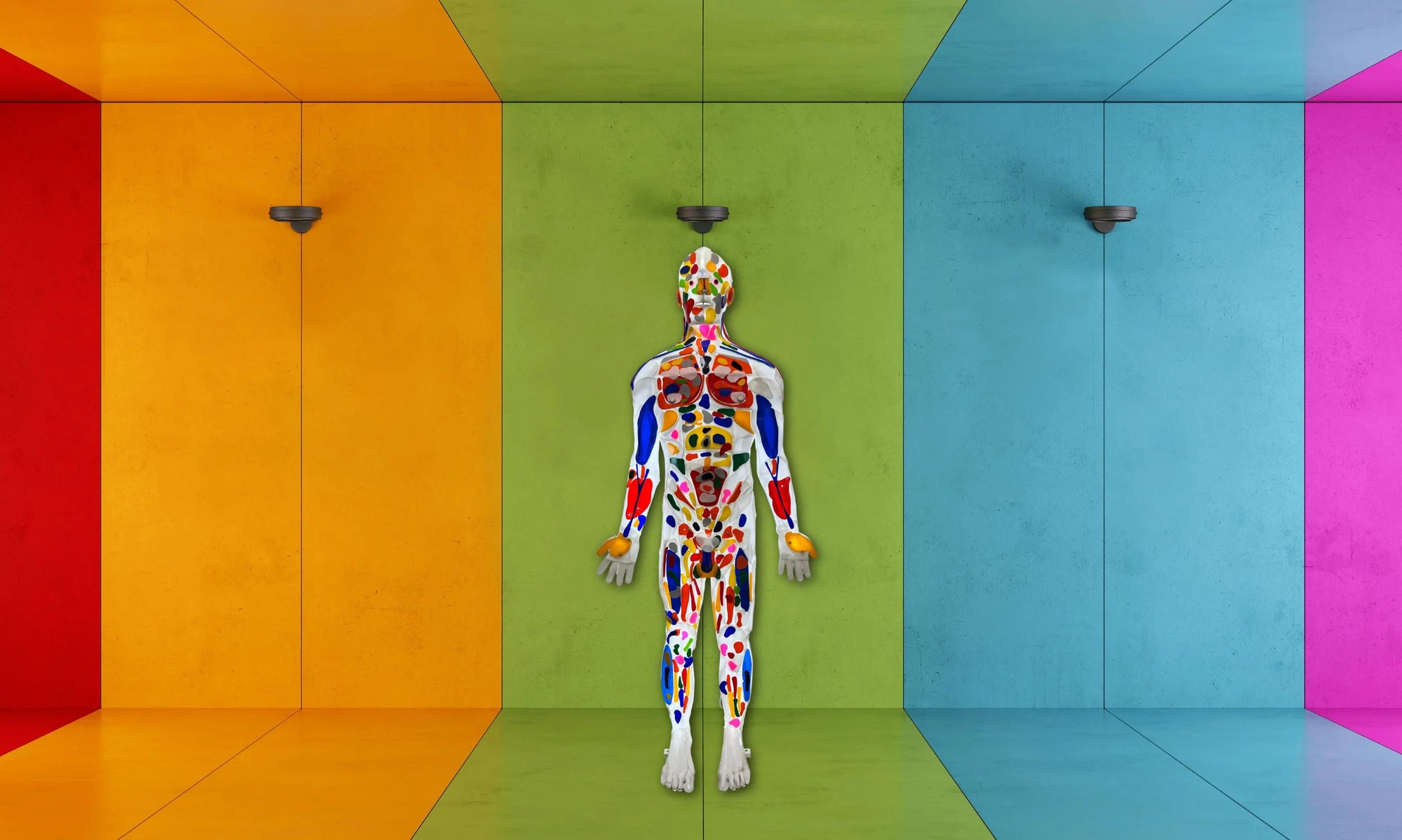 Enlightened Man sculptural artwork