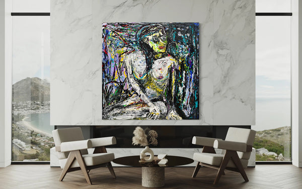The Void by Haleh Mashian view in a room