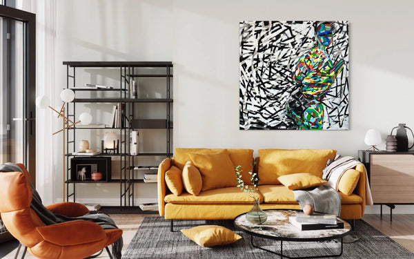 MOMENTUM by Haleh Mashian view in a room