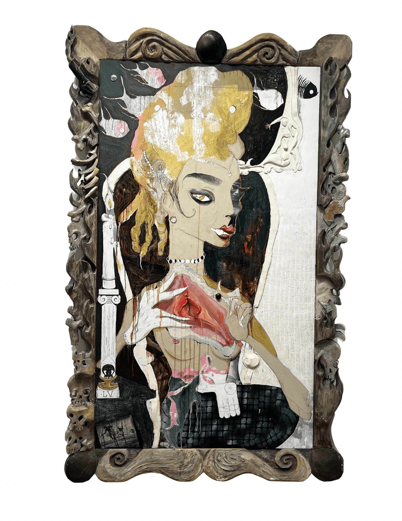 Aaron Sheppard sculptural painting