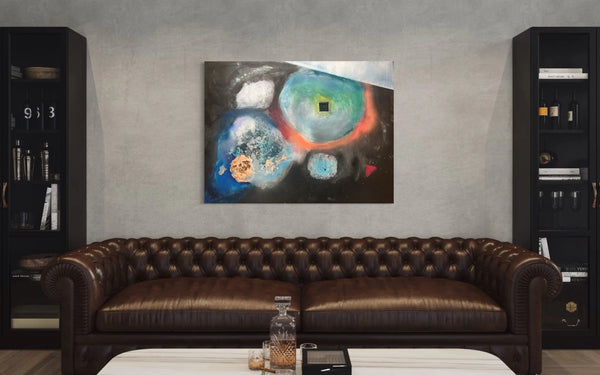 Between there and here Bonita Helmer view in a room