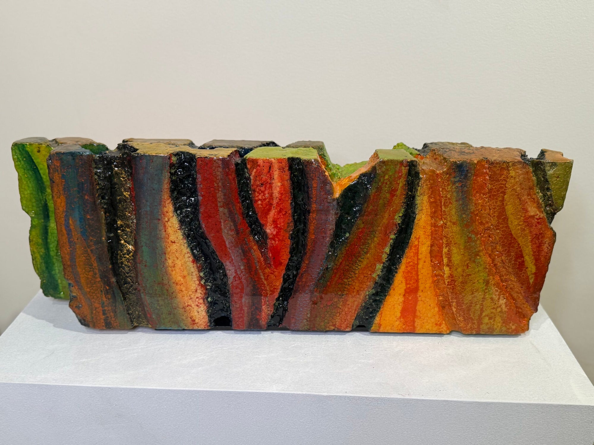 Colour Sculpture Stretched