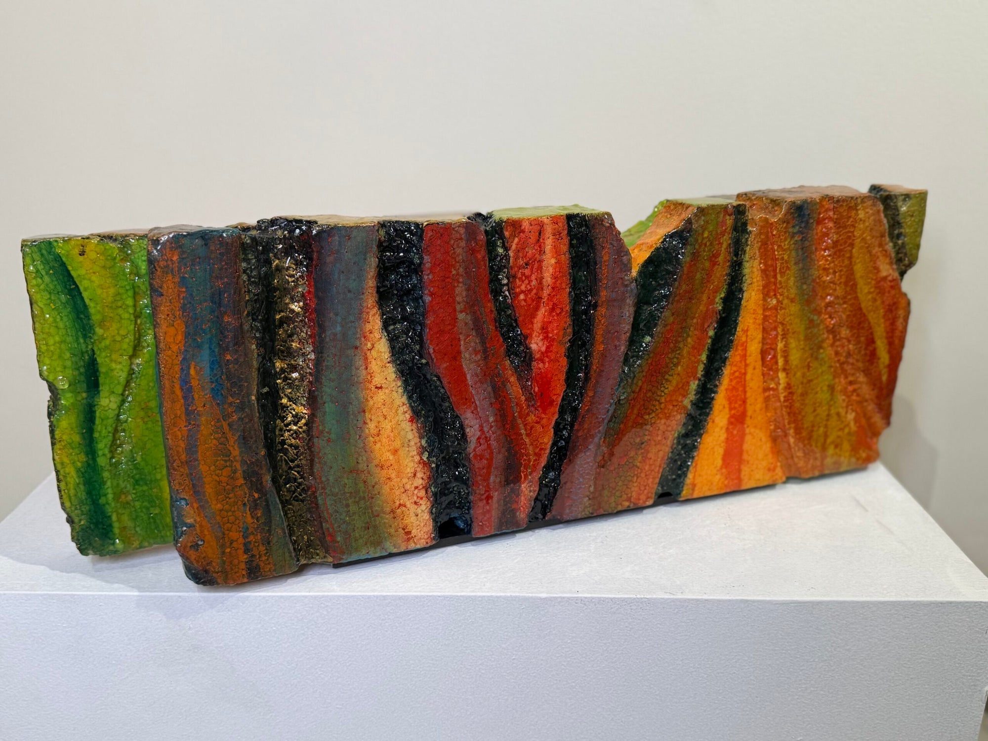Colour Sculpture Stretched