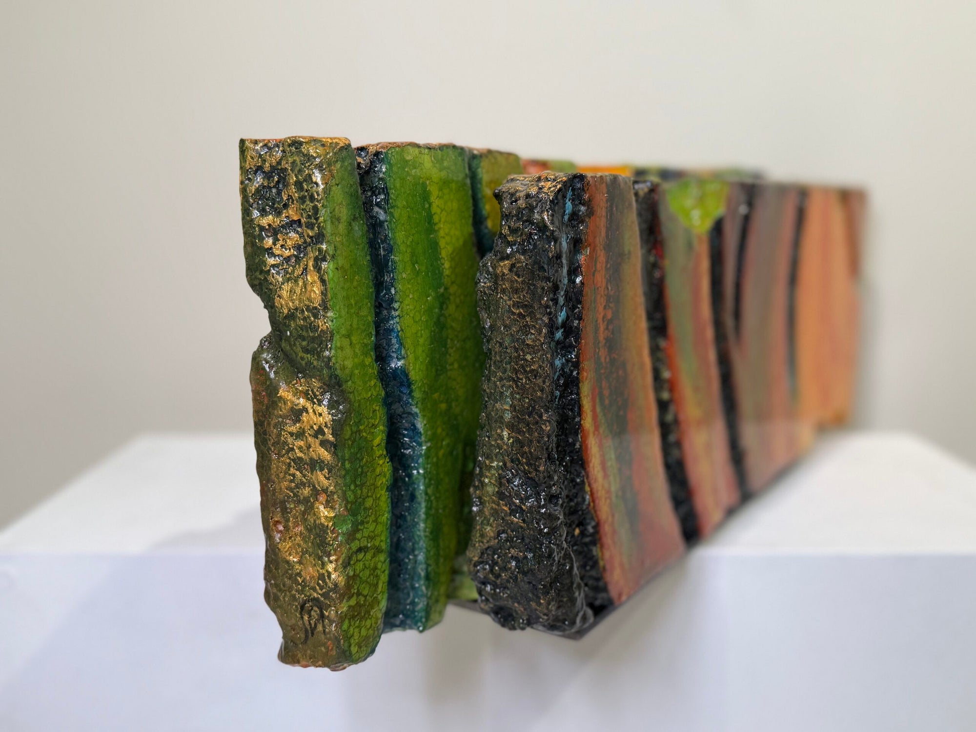 Colour Sculpture Stretched