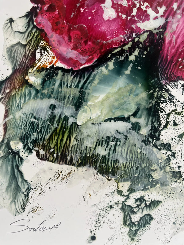 Misty Rose Triptych