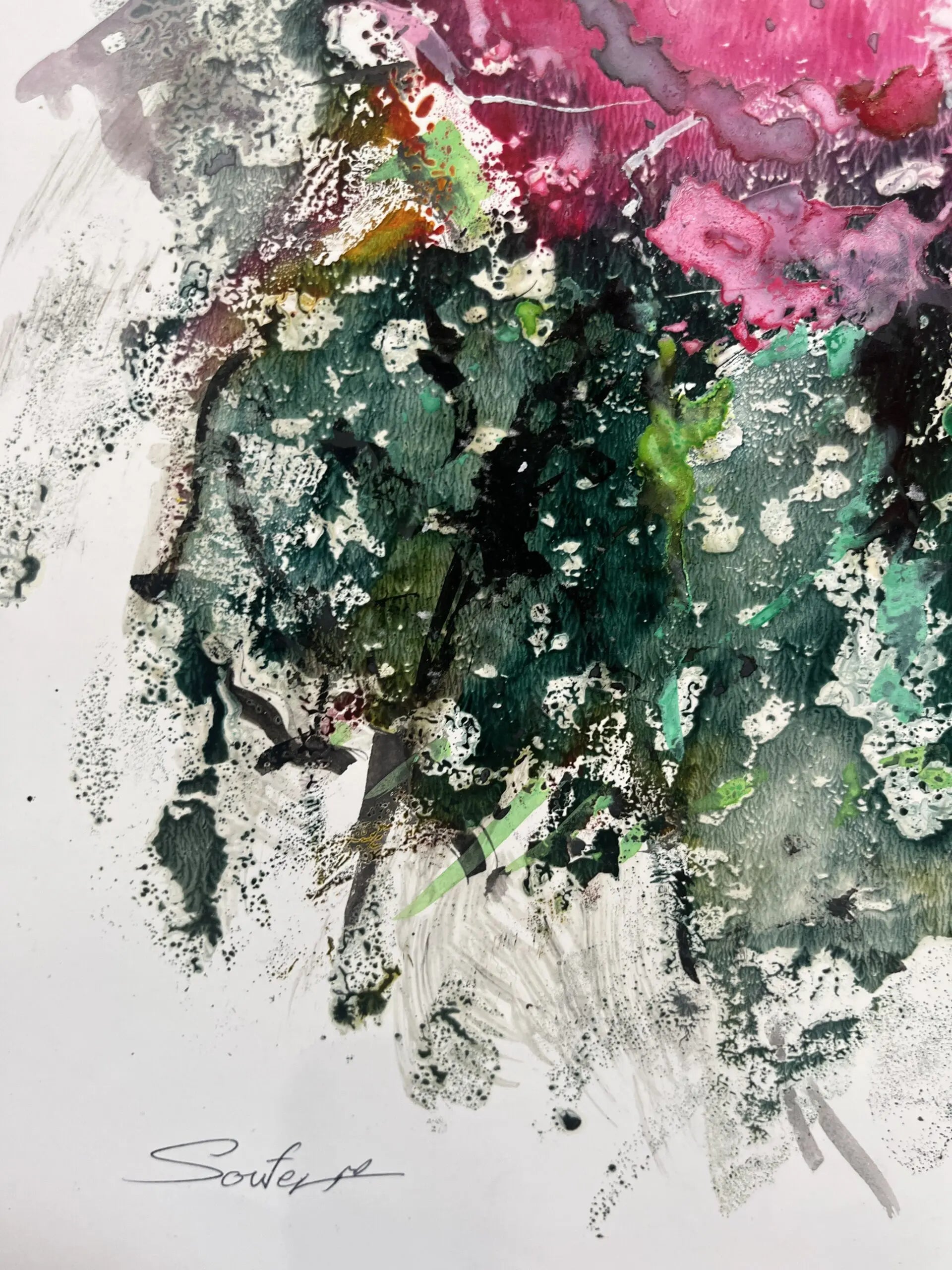 Misty Rose Triptych
