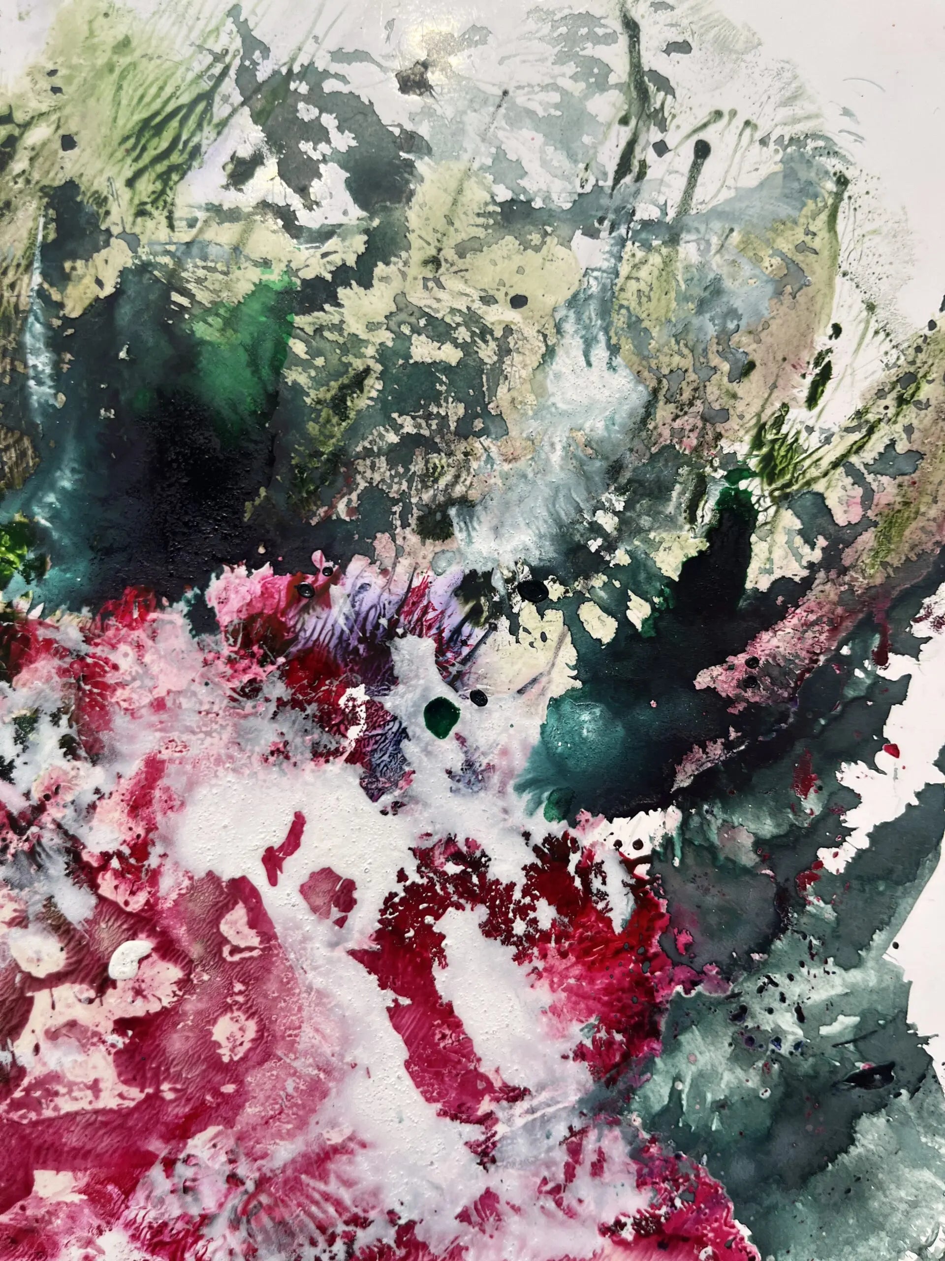 Misty Rose Triptych