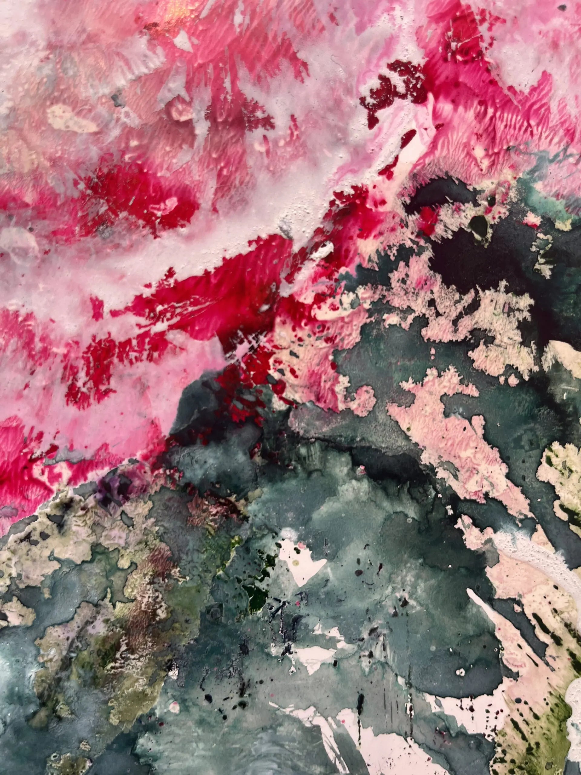 Misty Rose Triptych