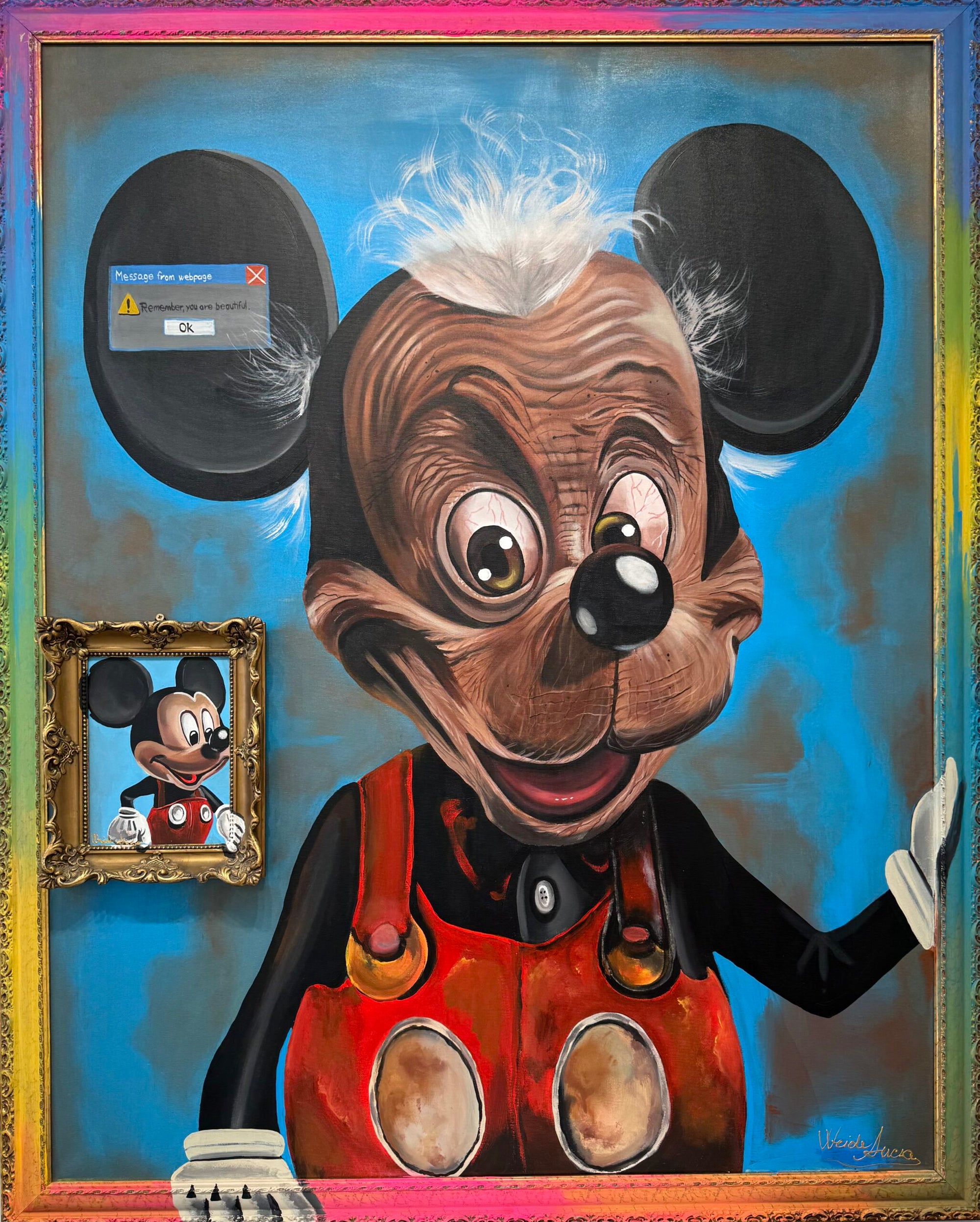 Mickey the Survivor’s Smile