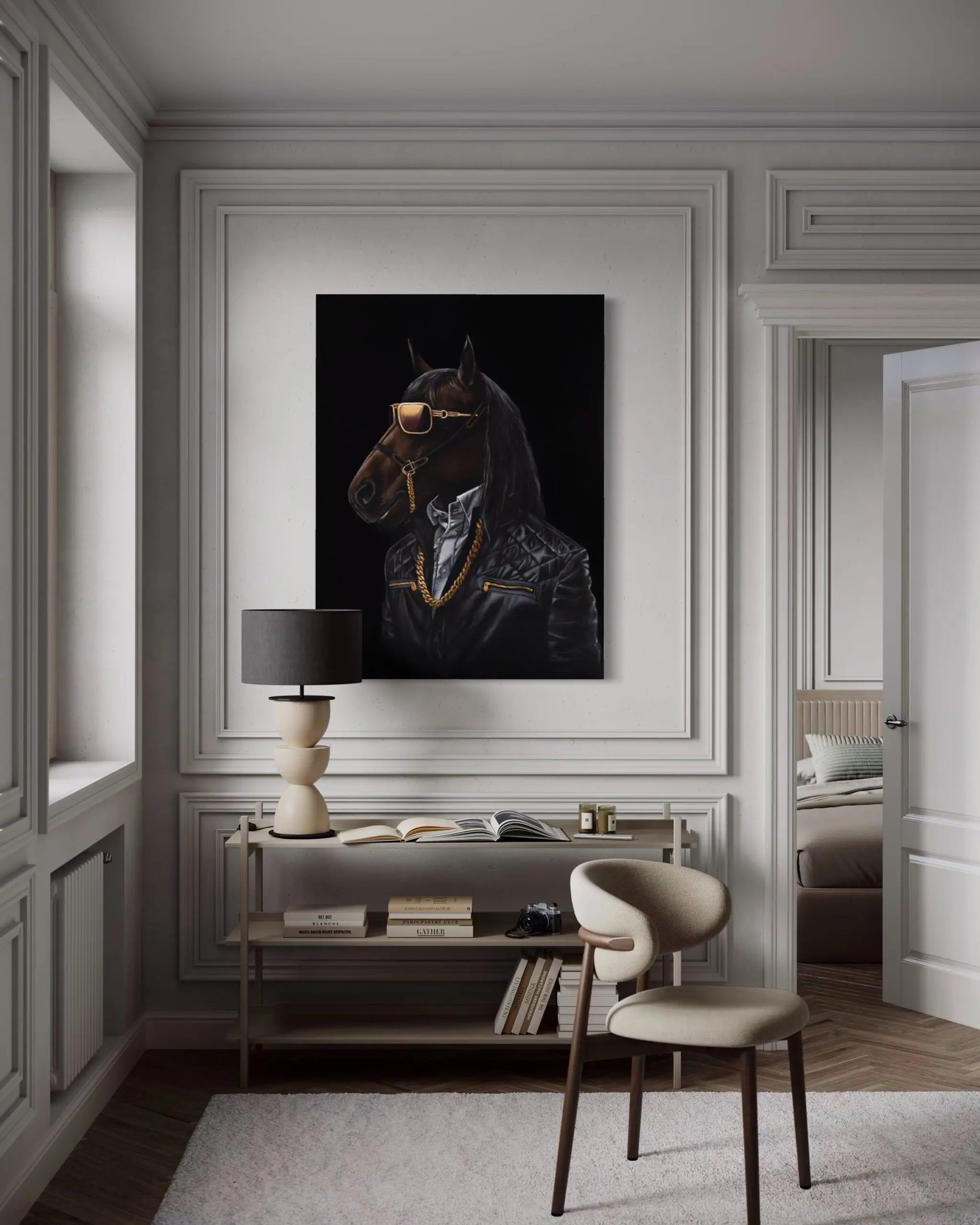 Horse In Black