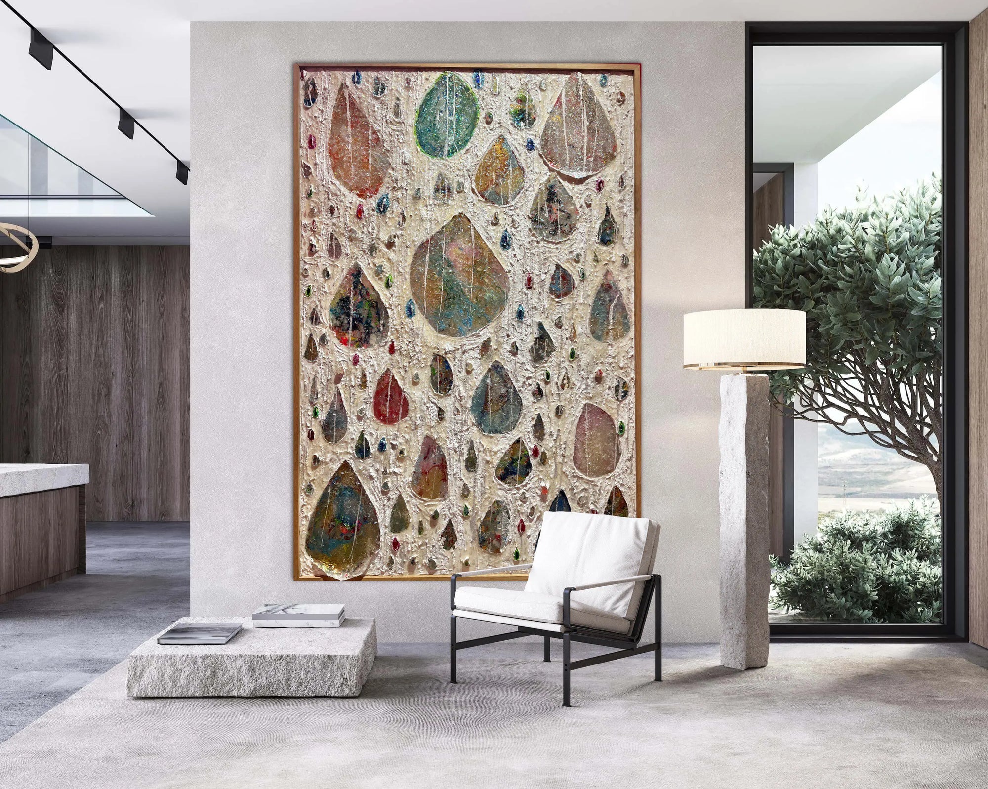 pare de bijoux mixed media painting by Haleh Mashian on display Contemporary Art Gallery Los Angeles
Best Art Galleries in Los Angeles
Los Angeles Art Gallery