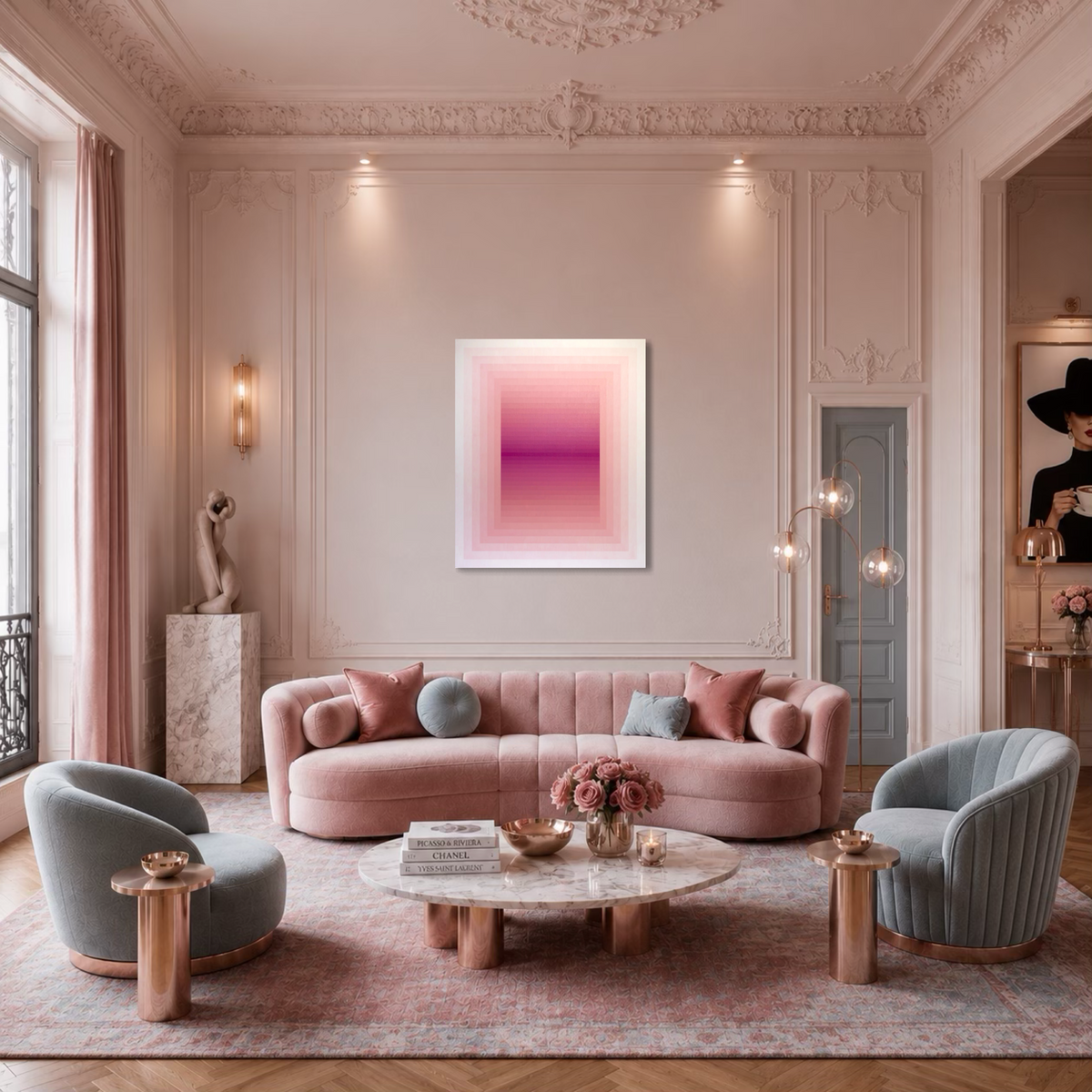 Adjusted Light (Magenta light)