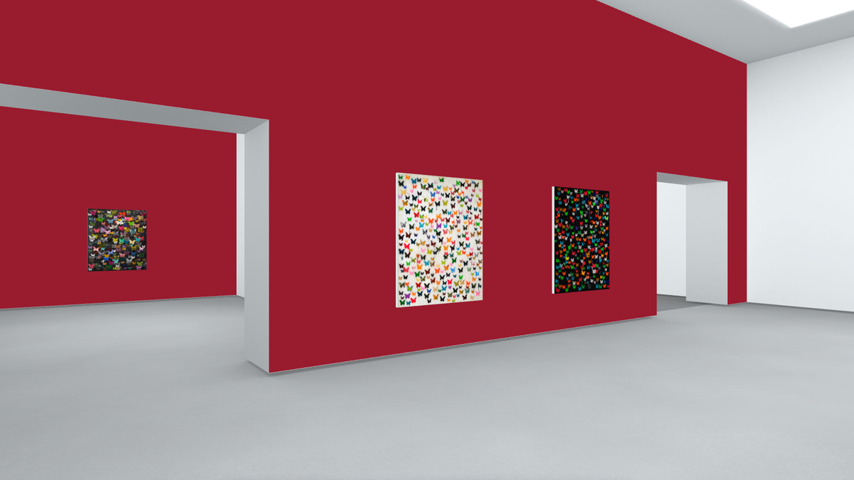 Mystic Seduction 3D virtual exhibition by Haleh Mashian at MASH Gallery