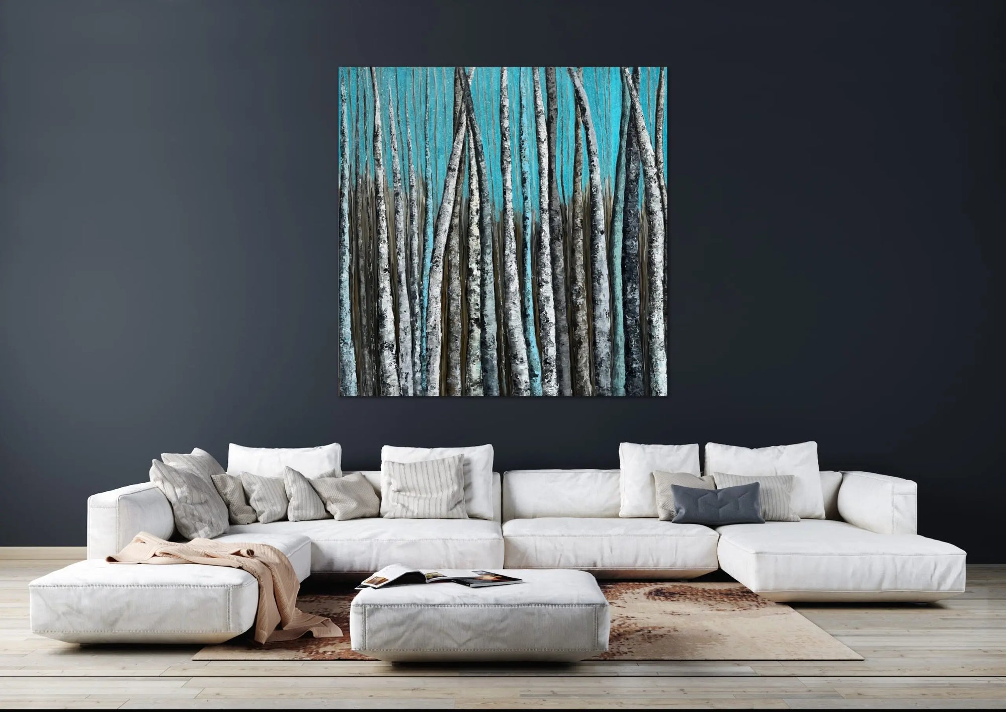 OPEN SKY BY HALEH MASHIAN VIEW IN A ROOM