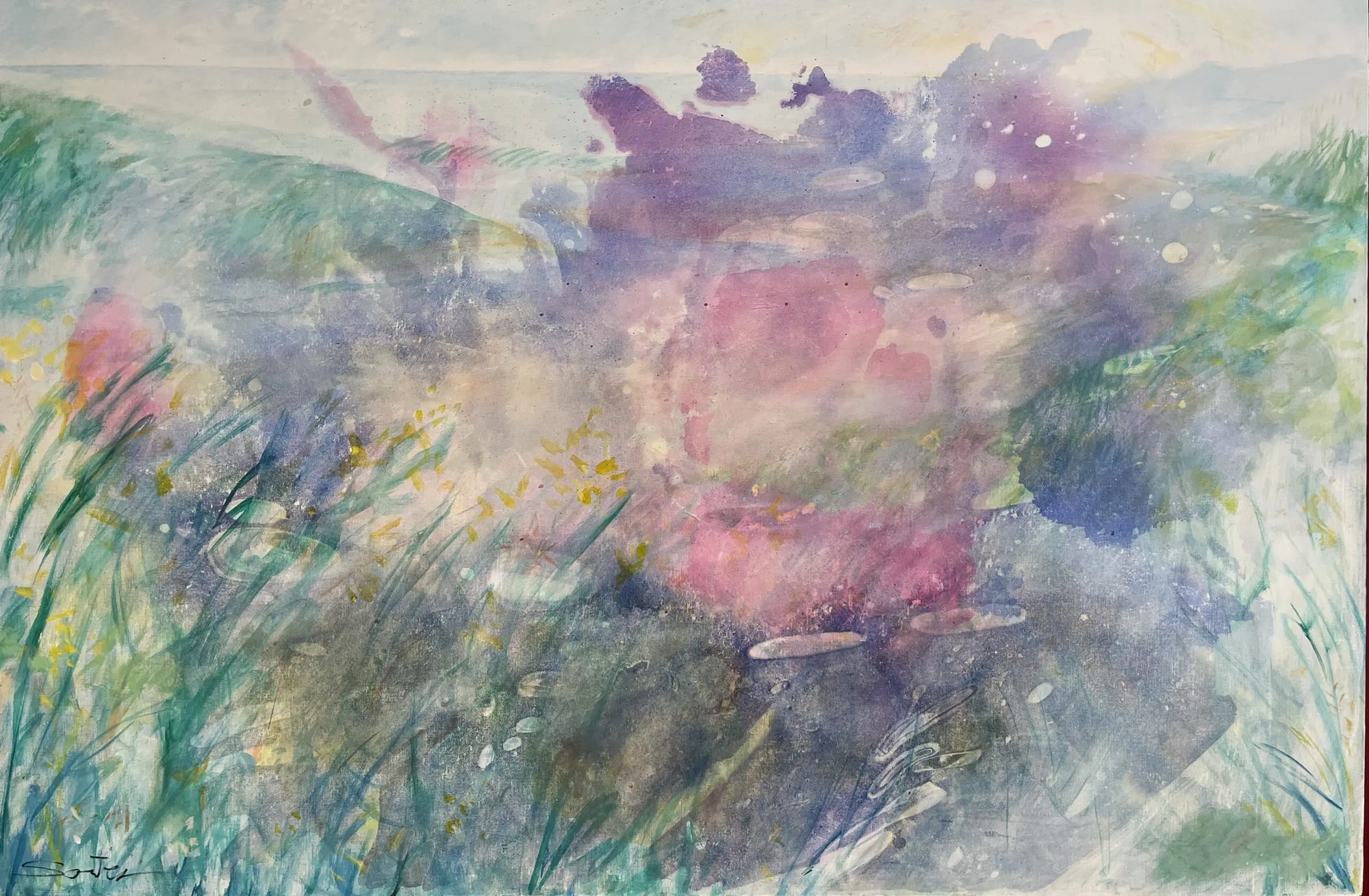Misty Blooms