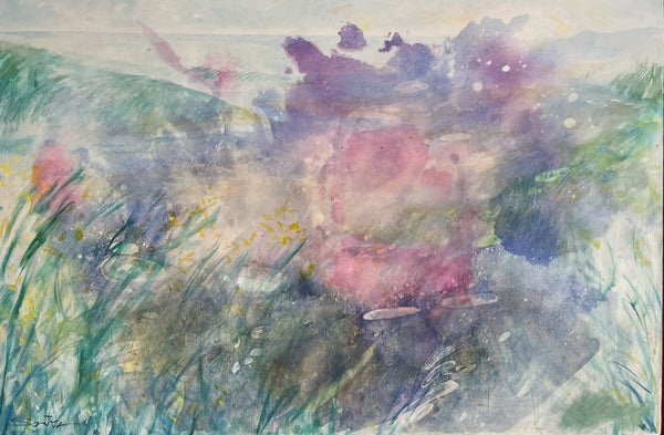 Misty Blooms