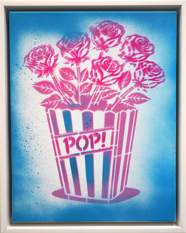 Pop! Roses V (framed)