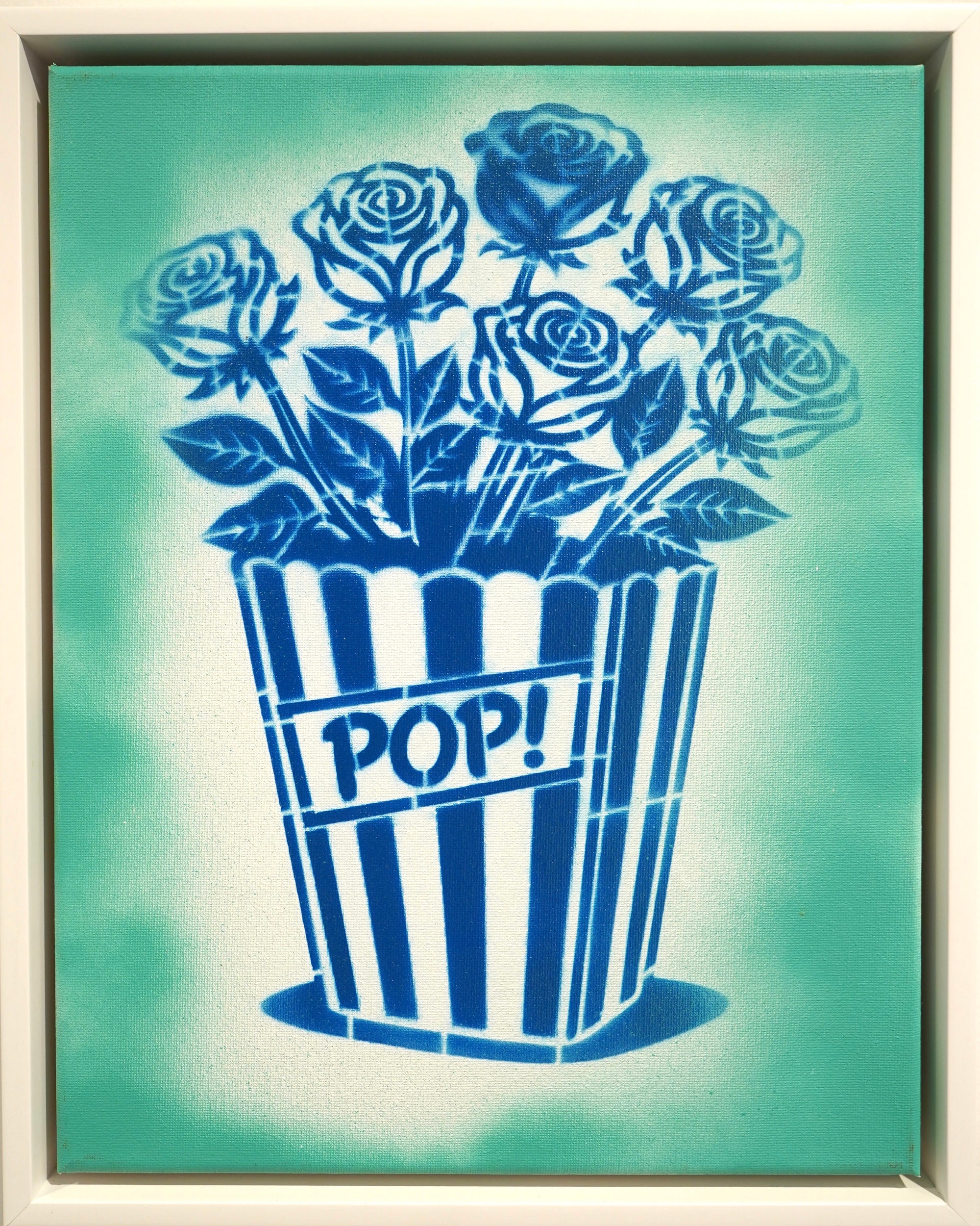 Pop! Roses II (framed)