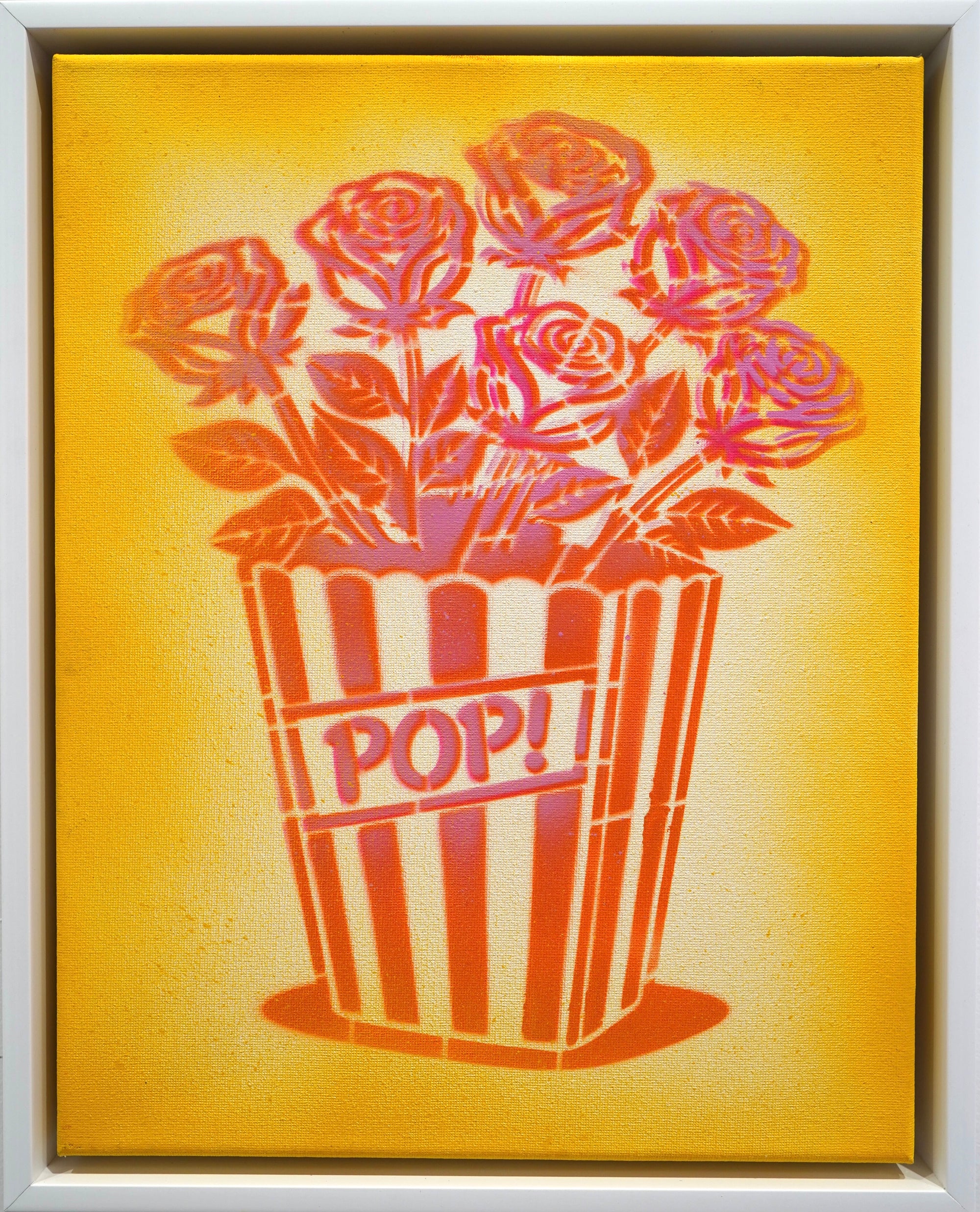 Pop! Roses IV (framed)