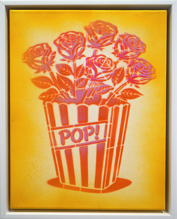 Pop! Roses IV (framed)