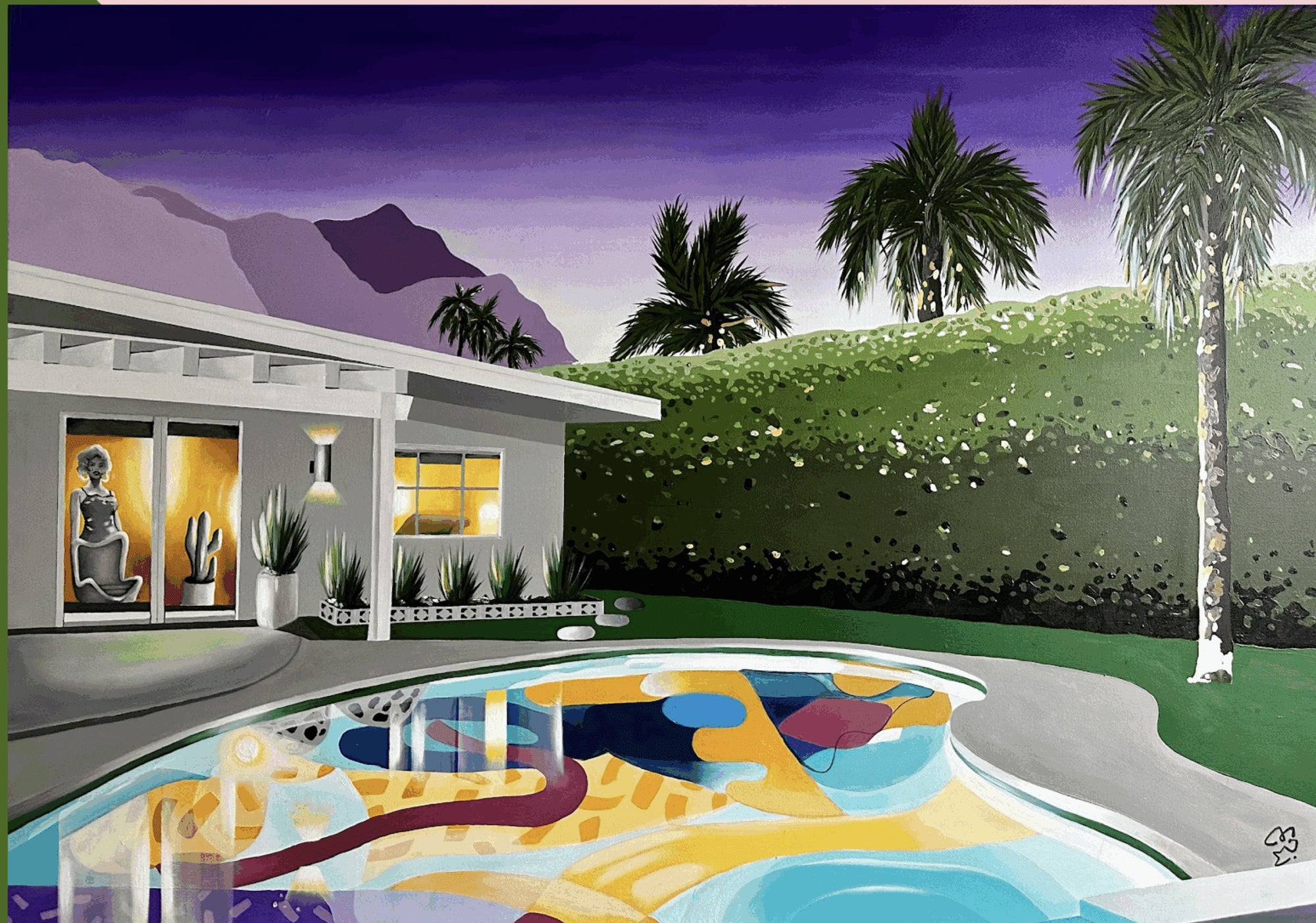 Artistic Pool