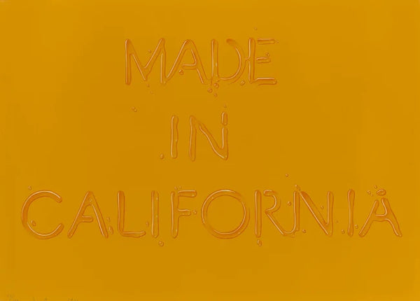 "Made in California" by Ed Ruscha