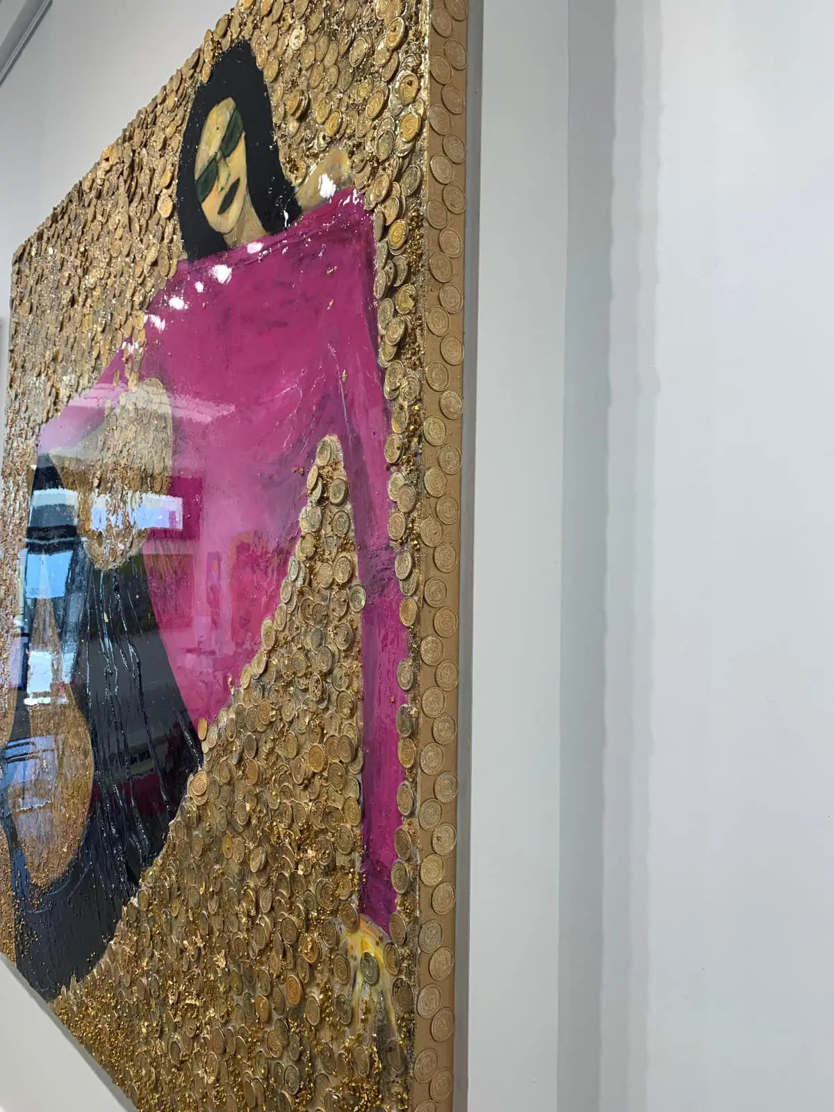 CHA-CHING by Haleh Mashian on display in Mash Gallery