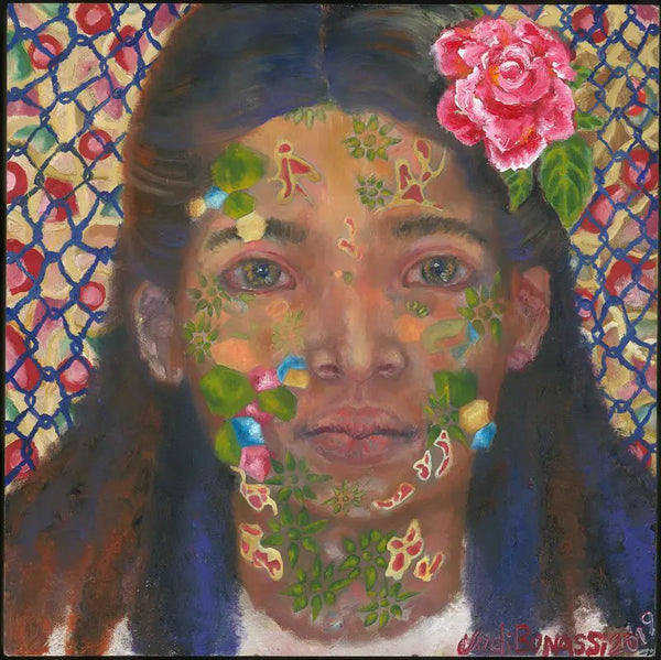 "Rosa at the Fense" by Jodi Bonassi