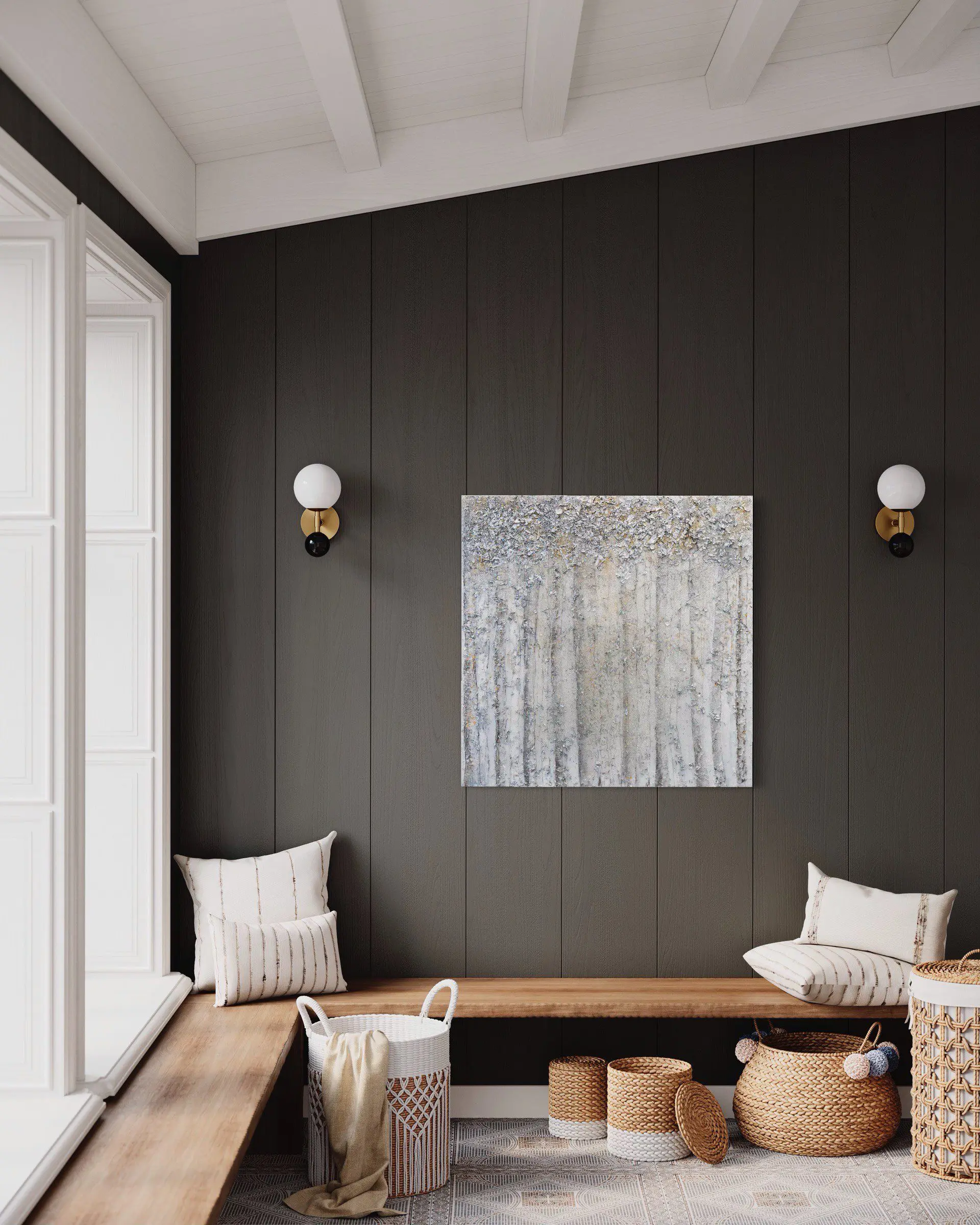 Bridal Veil by Haleh Mashian Bridal Veil mixed media painting by Haleh Mashian