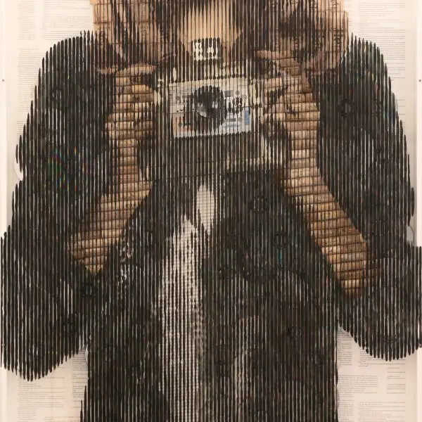 Abracadabra mixed media painting